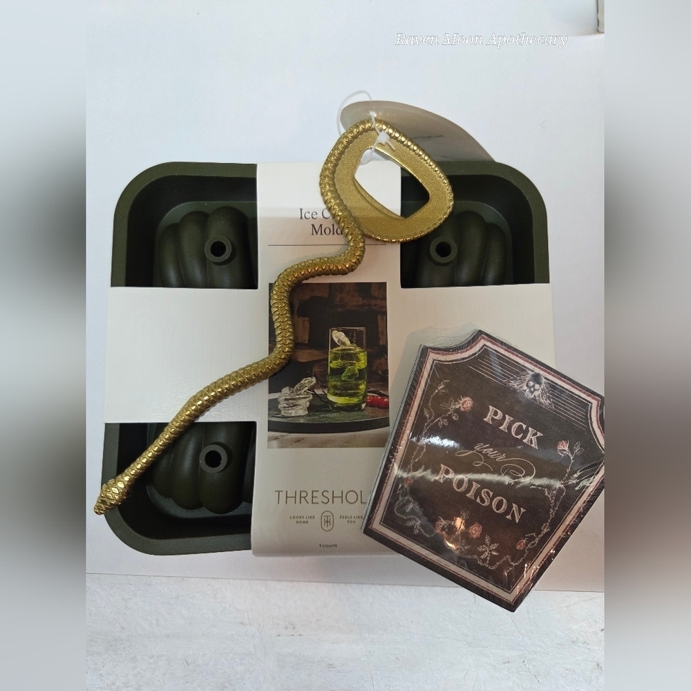 Gold Snake Bottle Opener